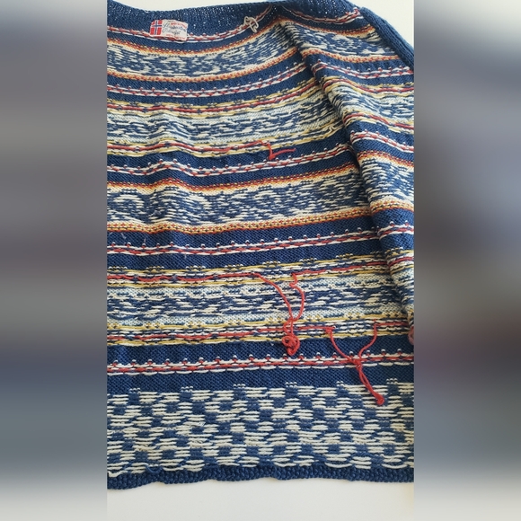 Norway Design Hand-Knitted Colourfast Sweater Vintage - Picture 4 of 7